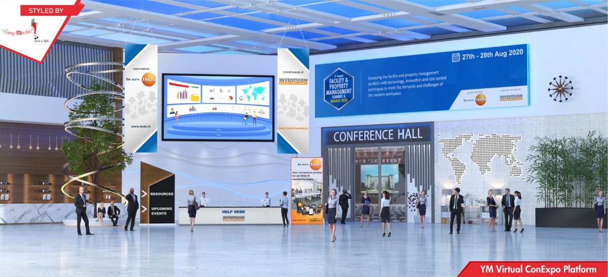 YoungMirchies's tweet image. The 5th Annual Facility &amp;amp; Property Management Summit &amp;amp; Awards 2020 - Virtual Edition
August 27th-28th 2020
Organized by Inventicon
Virtual Event Management by Young Mirchies
#virtualevents #VirtualEventPlatform #VirtualEventManagement #virtualconferences #VirtualAwards #eventtech