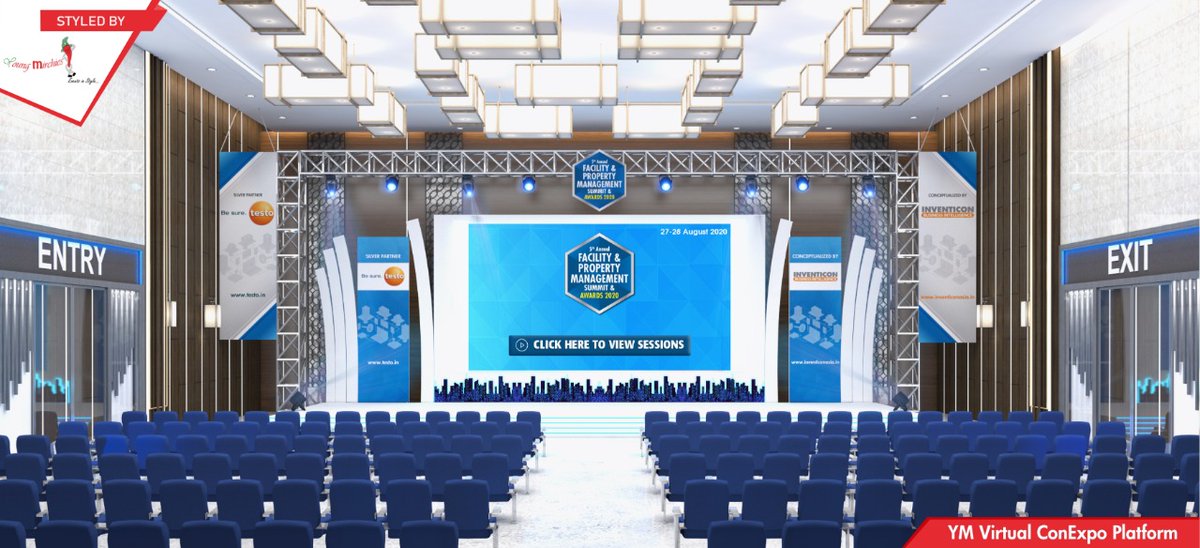 YoungMirchies's tweet image. The 5th Annual Facility &amp;amp; Property Management Summit &amp;amp; Awards 2020 - Virtual Edition
August 27th-28th 2020
Organized by Inventicon
Virtual Event Management by Young Mirchies
#virtualevents #VirtualEventPlatform #VirtualEventManagement #virtualconferences #VirtualAwards #eventtech