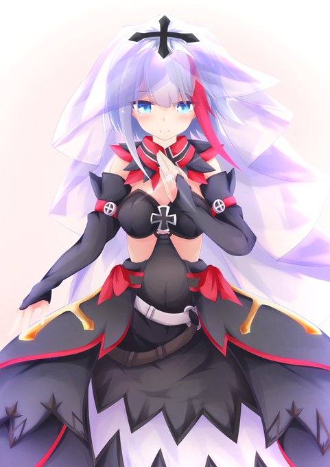 結婚衣装(仮)シュペーちゃん...!
#アズールレーン 