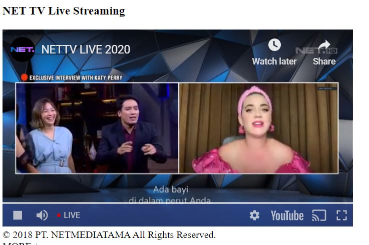 umusicindonesia's tweet photo. AAAAAAAAA masih gak bisa move on @TonightShow_NET  @netmediatama 

#TonightshowKatyPerry #SMILE #KatyPerry #katyperryid https://t.co/04GEF206Xe