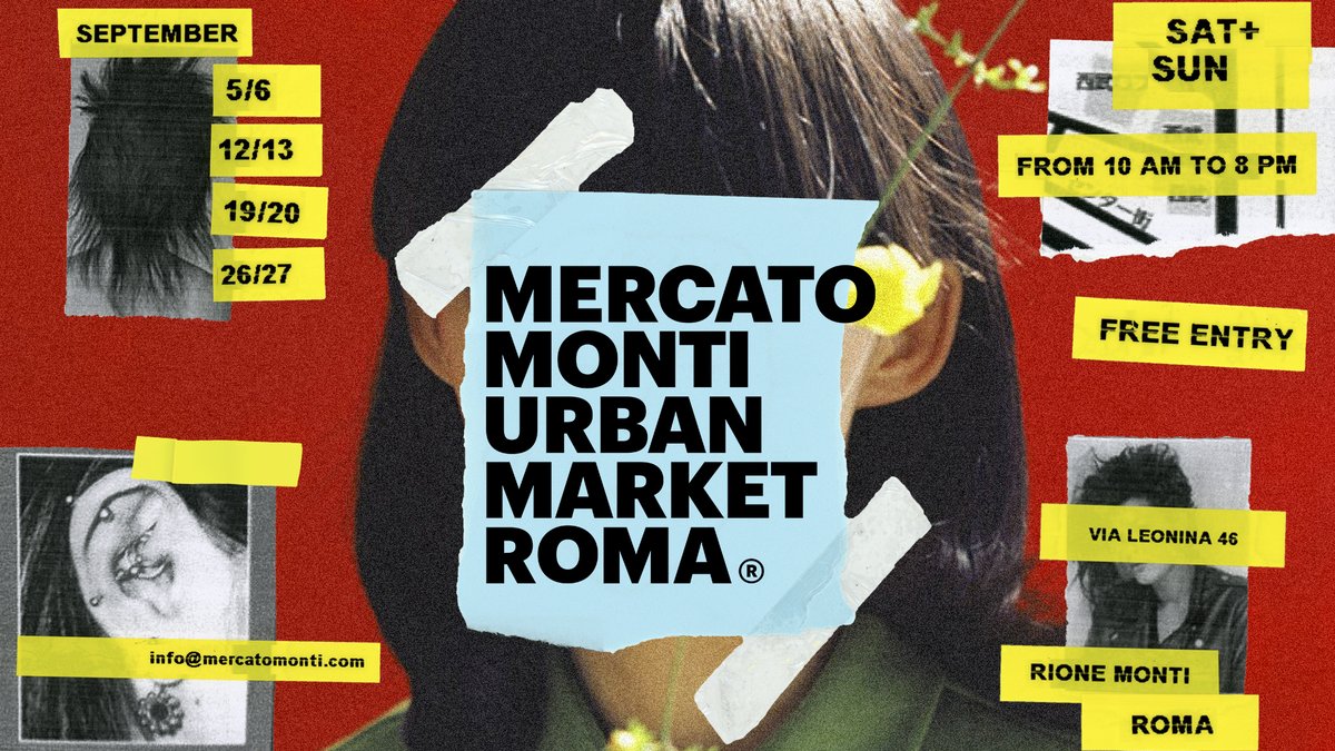 MercatoMonti è tornato ‼️ Appuntamento fisso per tutti i weekend di Settembre 💥⁣