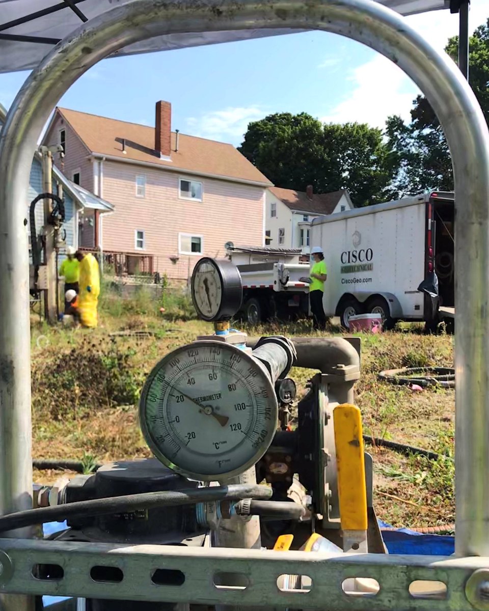 Field Photo Friday:  Wilcox & Barton, Inc. works with CISCO Geotechnical for application of In Situ Chemical Oxidants to treat #petroleum in #soil and #groundwater at this #brownfields redevelopment site. 
#environmental #remediation #soilcontamination #fieldphotofriday