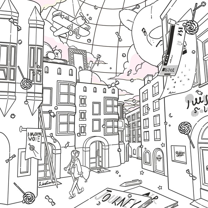 参加予定の #つくし賞 (オンライン)の作品の着色前です!
つくし賞の詳細は @tsukushiso さんでご覧ください?

#つくし賞制作中 