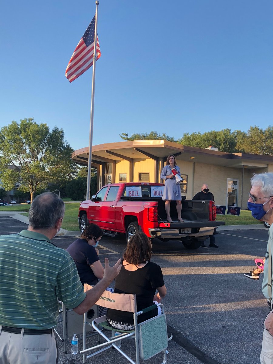 Hearing from Nebraskans who want representation that stands up for them is the reason I entered public office.  Whether it's on the phone, at a virtual event, or standing in the back of a red truck to speak to a socially-distant group of folks in lawn chairs on a summer night...