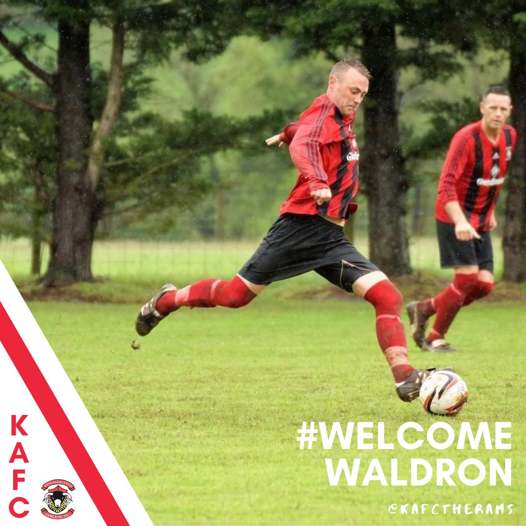 WELCOME WALDRON 🔴💪 We are delighted to announce the signing of versatile defender Shaun Waldron 👊 Shaun is an experienced & solid defender which will add solidity and steel to our defence, who can also operate in the centre of midfield. #KAFC #COYR 🔴🐏