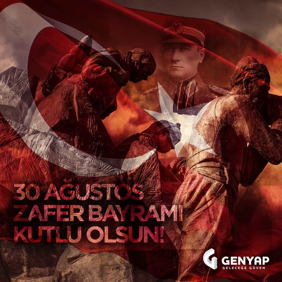 genyapgrup's tweet photo. 30 Ağustos Zafer Bayramımız kutlu olsun.

#genyap #30ağustos #zafer #bayram #MustafaKemalAtatürk https://t.co/k52NZ7Keq9