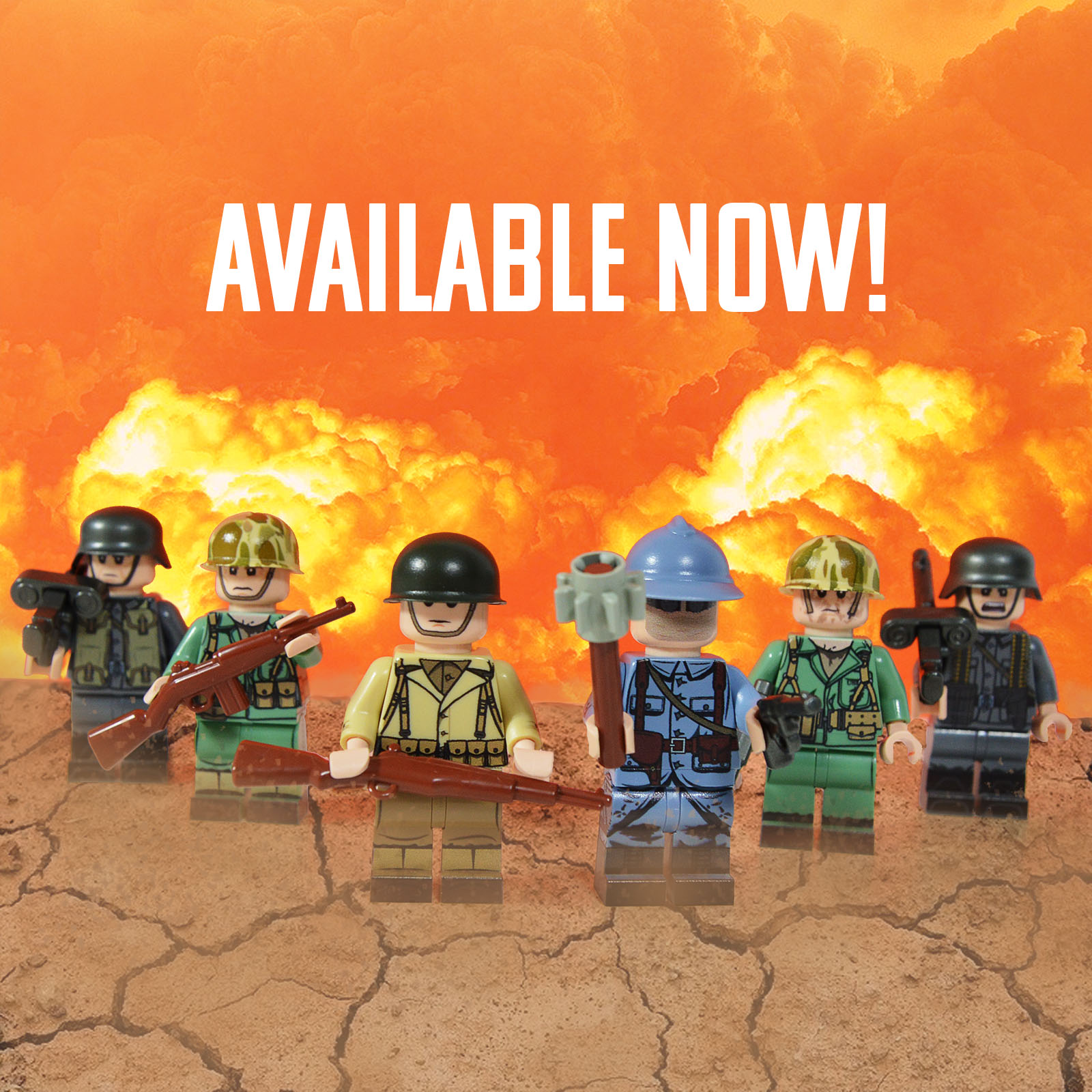 UnitedBricks on X We have restocked our WW2 German MG 30 WW2 German MG Gunner WW2 U.S. Marine Rifleman WW2 U.S. Army Rifleman WW2 U.S. Marine NCO and WW1 French Trench Raider