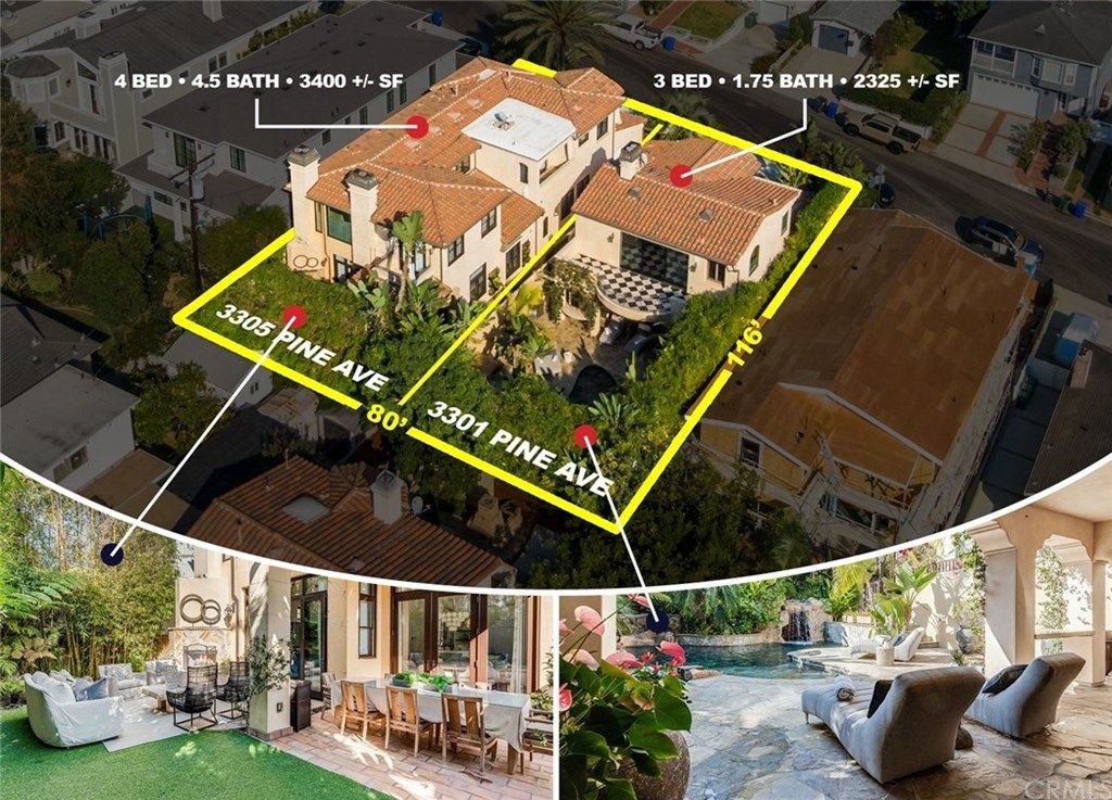 MB_Watcher's tweet image. 2-house Tree Section compound w/ luxe pool/spa/entertainment complex at 3301/05 Pine closes for $6.000M, -$750K from Apr. '16 sale #ManhattanBeach #realestate mbconfidential.com/manhattan-beac…