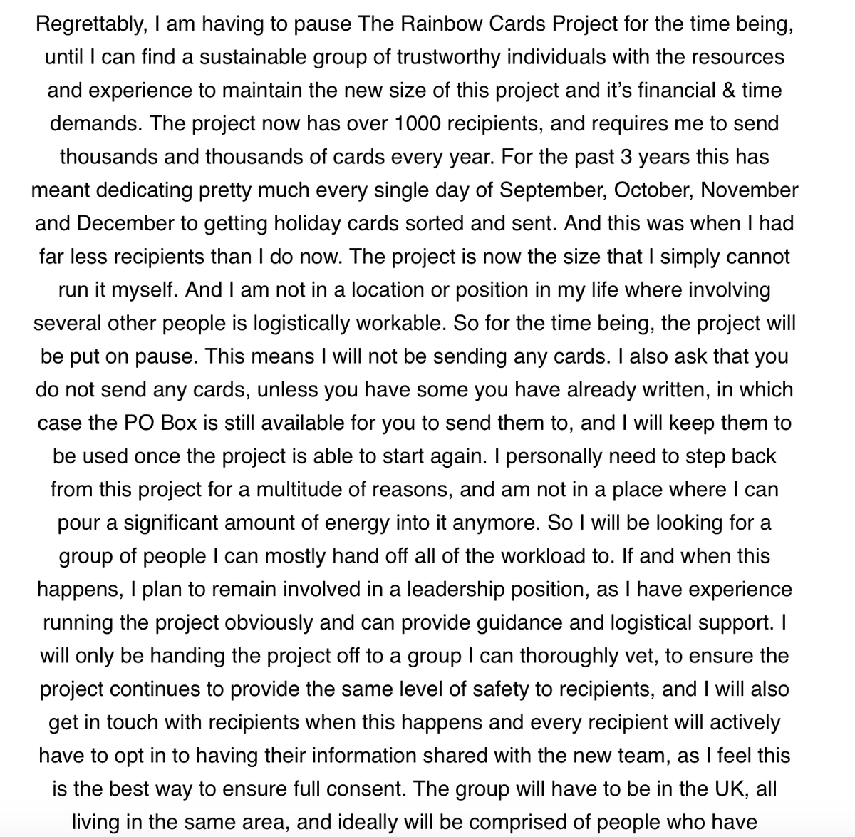 The Rainbow Cards Project tweet media