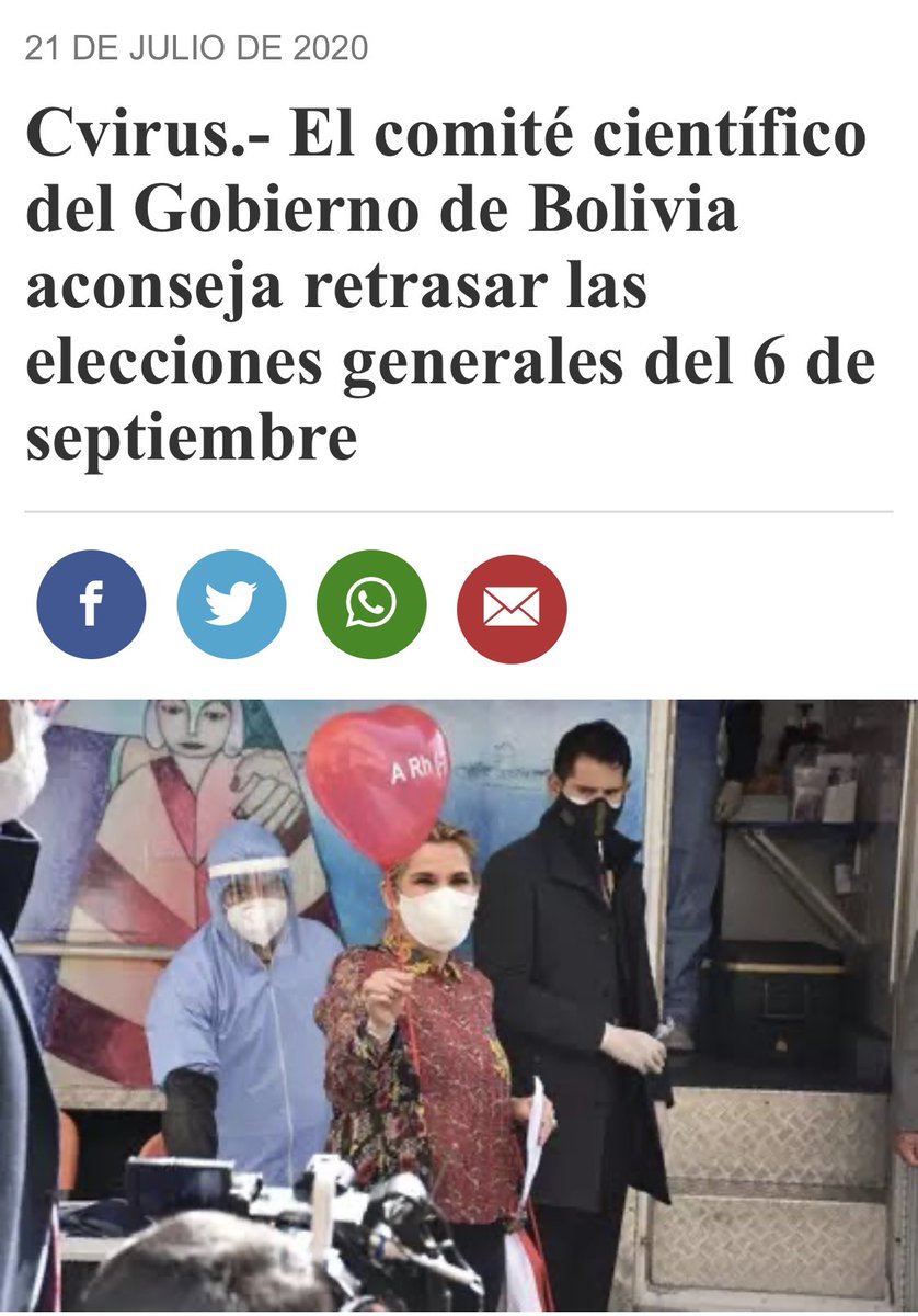 angelcareaga's tweet photo. El comité científico dijo que en septiembre se darían los picos más altos de contagio y por eso se movió la fecha de las elecciones, para cuidar la vida.
Estás son las diez medidas que rigen desde septiembre en Bolivia. https://t.co/6bN2cnRuWz