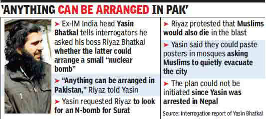 Incidentally, the terrorist was working an audacious plan to nuke Surat, with notices ready in advance to advise the Muslims to evacuate the city, when he was captured. Had the SOG not taken the bold step of discarding the diplomatic conventions, imagine the havoc wreaked -