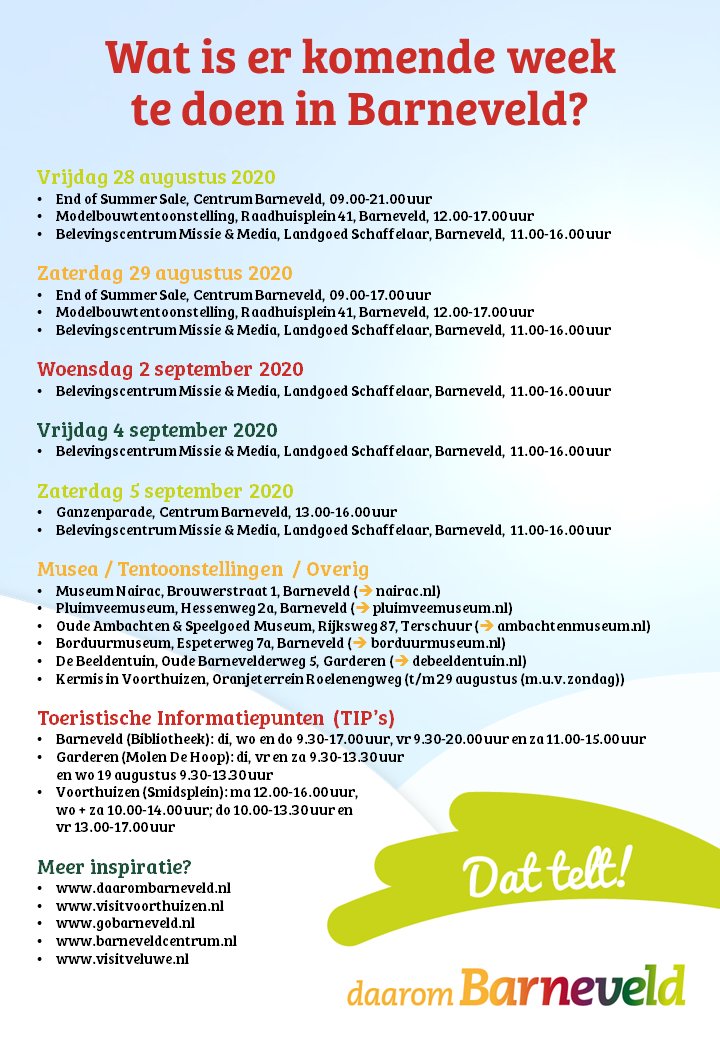 Daarom Barneveld (@daarombarneveld) on Twitter photo 