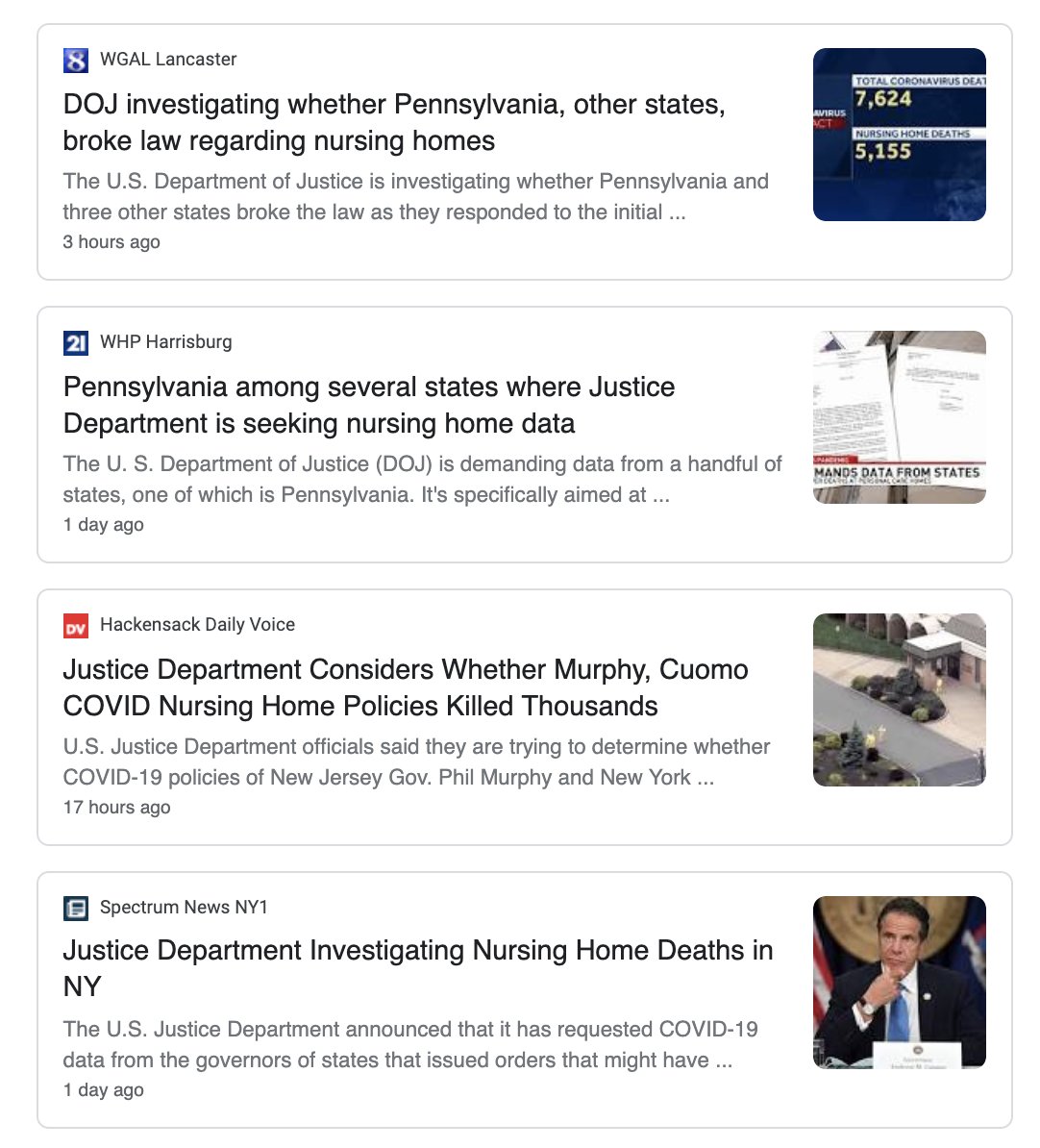 One thing I’d add: the DOJ press release generated a ton of inaccurate headlines and incomplete/false stories. Most reporters lack a working knowledge of CRIPA, and that helped the Trump administration here.