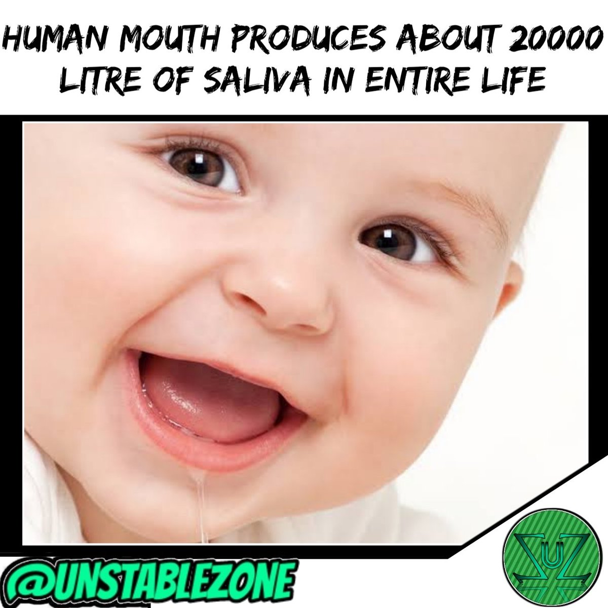 unstablezone's tweet photo. 55 bathtubs filled with saliva ...
.
.
.
.
.
#saliva #human #organic #salivaryglands #glands #phisics #chemistry #biology #sciencebehind #sciencefiction #memes #facts #ytchannel #science #sciencefacts #sciencememes #scifi #ScienceNeverEnds #UnstableZone #Thanks ... https://t.co/qAtCRW4wKb