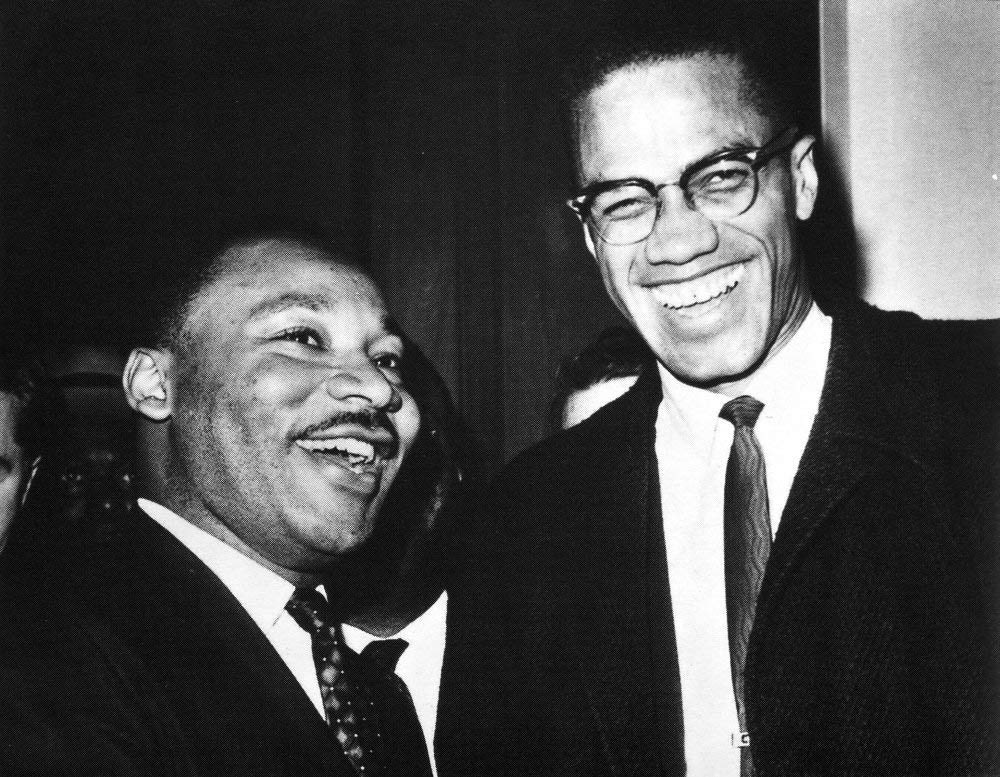 as MLK was growing increasingly radical he and brother malcolm would have been natural allies in the struggle against imperialism and for economic justice. they were already coming closer together before they assassinated malcolm. the powerful couldn't let this union come to pass