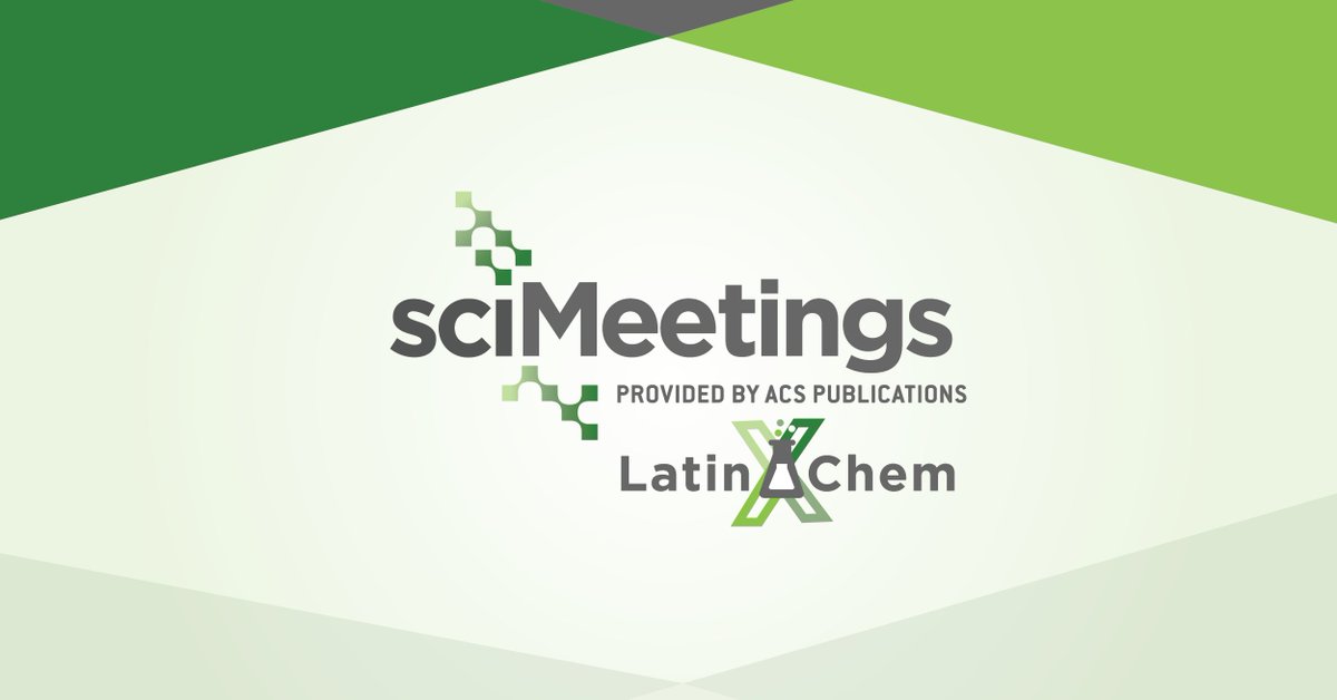 We are excited to sponsor @LatinXChem on Sept 7 with #SciMeetings access for poster presenters! Join the chemistry Twitter conference through which the community of Latin American chemists can share & discuss their research results & advances. scimeetings.acs.org #LatinXChem