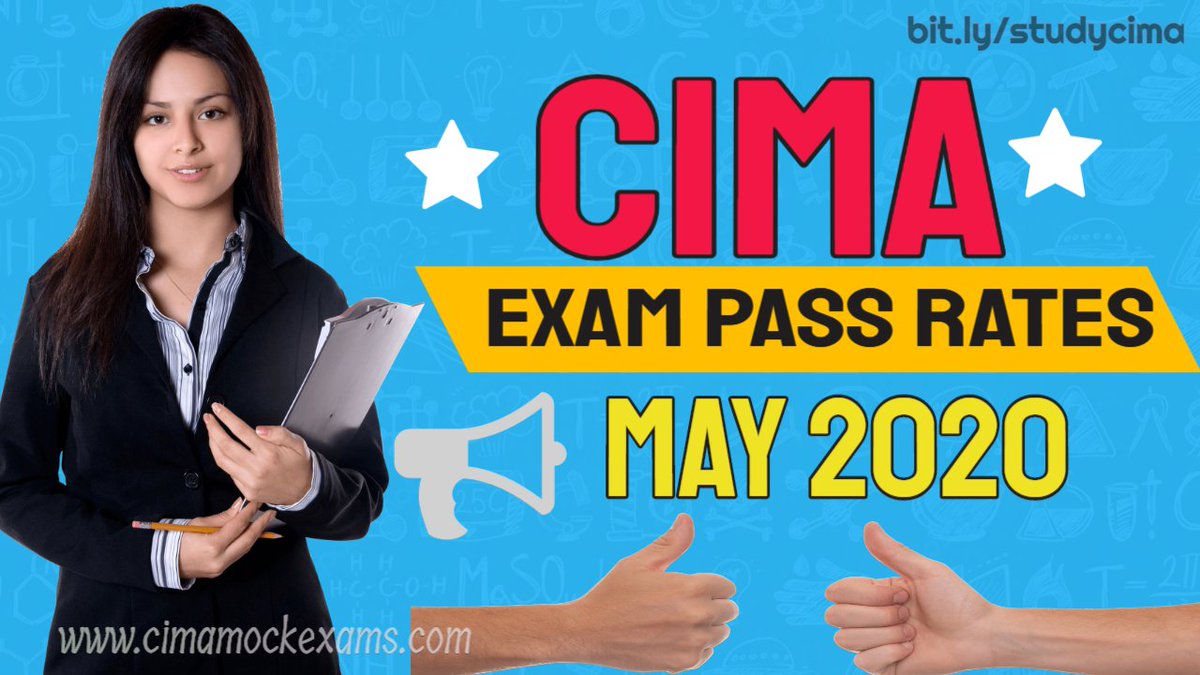 StudyCIMA's tweet image. CIMA Released Pass rates for May 2020 Case Study and OTQ exams up to July 2020 #cima #cimalife #cimacasestudy #cimaotq 

Find the detail pass rates here - 👇

bit.ly/CIMAMay2020