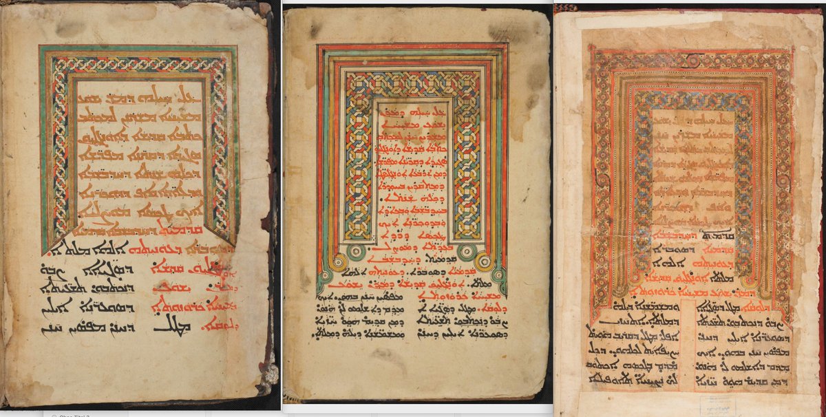 East Syriac scribe ʿAṭaya b. Faraj (ca. 1520-1596) was one of the most prolific and illustrious Syriac scribes. Born in Alqosh, ʿAṭaya spent his life in Gazarta (Cizre).  #Syriac  #manuscripts  #syriacmanuscripts