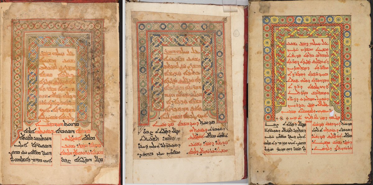 East Syriac scribe ʿAṭaya b. Faraj (ca. 1520-1596) was one of the most prolific and illustrious Syriac scribes. Born in Alqosh, ʿAṭaya spent his life in Gazarta (Cizre).  #Syriac  #manuscripts  #syriacmanuscripts