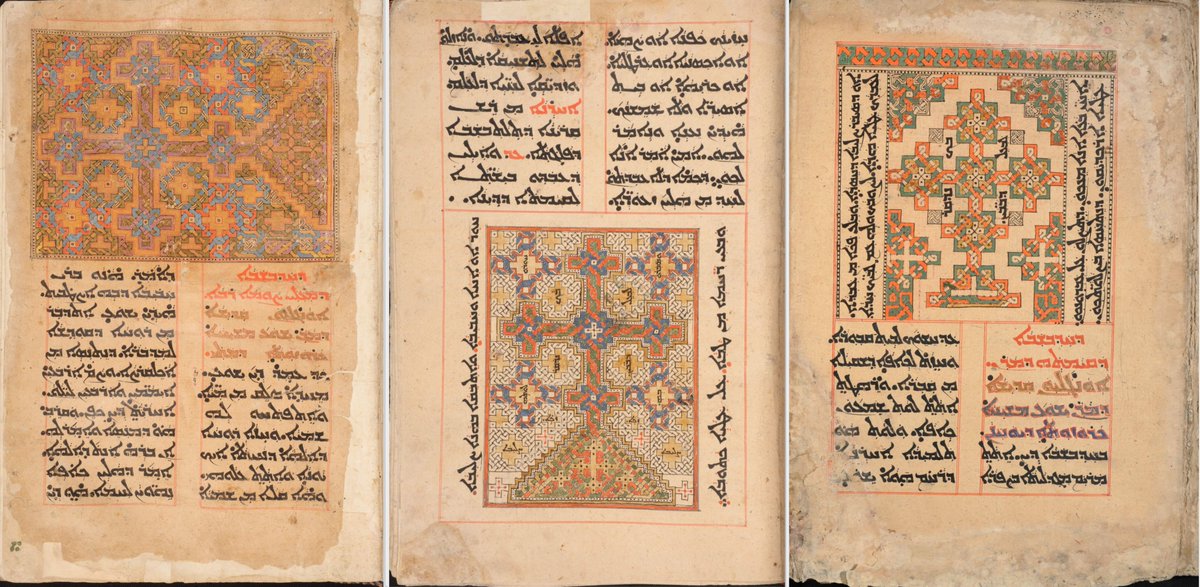 It was proposed that ʿAṭaya designed a particular type of the Gospel lectionary that included a set of three miniatures (Entry into Jerusalem, the Doubting of Thomas and St. George) and decoration.