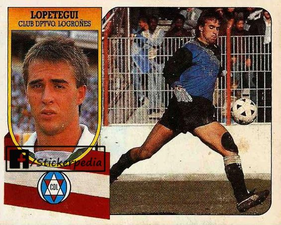 Prematuro hablar Brillar Stickerpedia on Twitter: "Julen Lopetegui Logrones 1991-92  https://t.co/wCOY0ns7lP" / Twitter