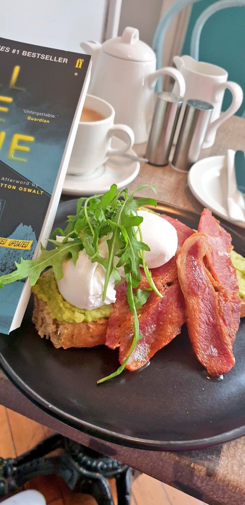 A new book and a lite bite @ormondsecafe Dungaran. We finished our #tracksandtrails video here with  @johnfoleyimages in Gratton Square! 🙌  Wanted to pop back in this AM to thank Dave and team for their hospitality on the day of shoot! 📸 #TY D 🤙 #dungarvan #homeofthegreenway