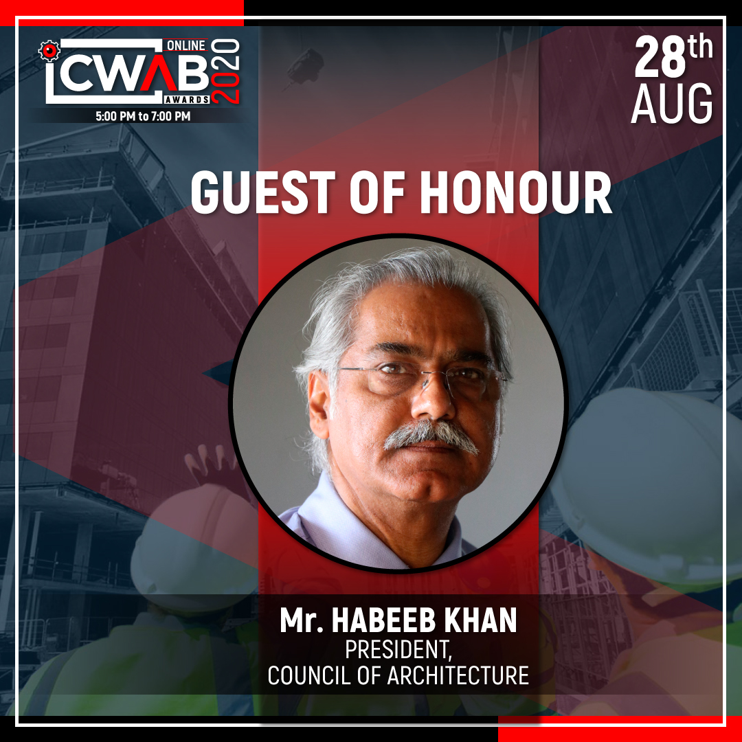 CWmagazine's tweet photo. Introducing Our Guest of Honours for #CWABAwards2020:
Shri Ved Parkash Dudeja, Vice Chairman, #RailLandDevelopmentAuthority
Mr Habeeb Khan, President, #CouncilofArchitecture
Register Now for FREE: https://t.co/d5MwwkOUFg
#CWABAwards #CWAB2020 #ConstructionWorld #COVID19 https://t.co/RZCBfEMCW3