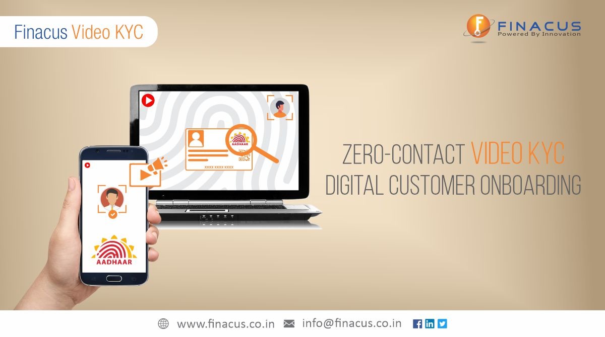FinacusTech's tweet photo. Finacus Video KYC Solution. A solution for Customer Verification from one's own  home or office without visiting bank physically. 
#Finacus #FinacusSolutions #VideoKYC #IdentityVerification #DigitalCustomerOnboarding #OnlineKYC #DigitalOnboarding #NewBankingSolution https://t.co/siwqO1kfjo