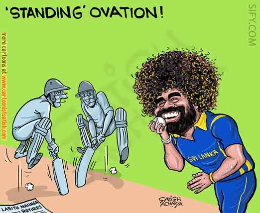 Happy Birthday, Lasith Malinga! Toon by 
