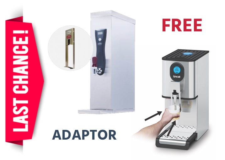 Today is the last day to get a FREE hands free tap adaptor with any compatible Lincat or Instanta water boiler worth up to £43.99. Cut off is 3PM so be quick. catering-appliance.com/commercial-wat…