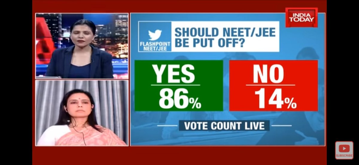 skg26639023's tweet photo. #neetJEE2020
That's what majority wants! https://t.co/qdgQjwy6HK