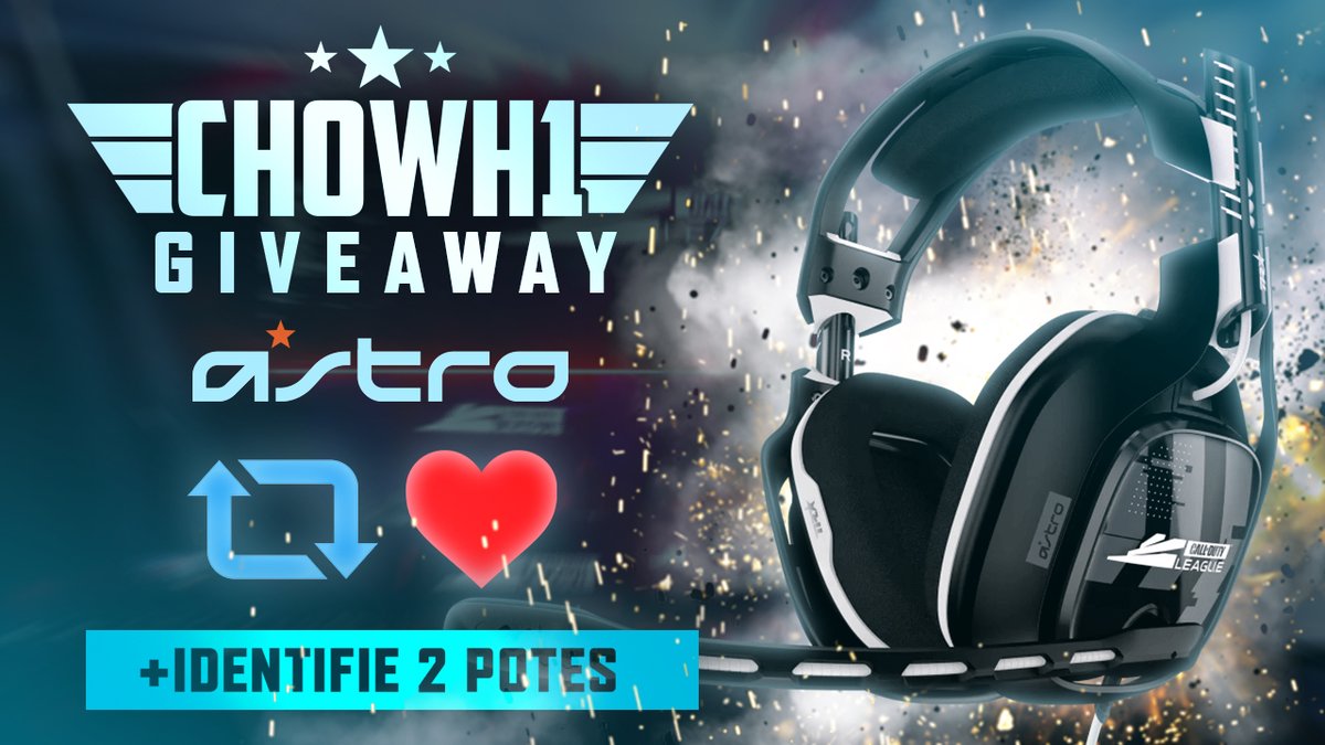 CHOWH1_'s tweet image. 🔥 #GIVEAWAY🎇

Pour participer :

- ❤️&amp;amp; 🔁
- follow @ASTROGamingFR  &amp;amp; @CHOWh1z1 
- Identifie deux copains :)

END : 02 - 09 - 2020