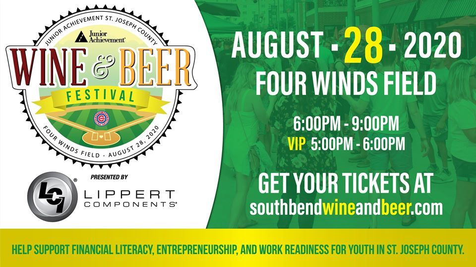 South Bend Cubs (@sbcubs) on Twitter photo 🚨 TONIGHT 🚨
JA Wine and Beer Festival at <a href="/FourWindsField/">Four Winds Field</a> beginning at 5pm. Over 75 different products from approximately 30 different vendors will be available for unlimited tasting. Plus, live entertainment with Paul Erdman and band.
DETAILS & 🎟➡️ southbendwineandbeer.com/event-details 🚨 TONIGHT 🚨
JA Wine and Beer Festival at <a href="/FourWindsField/">Four Winds Field</a> beginning at 5pm. Over 75 different products from approximately 30 different vendors will be available for unlimited tasting. Plus, live entertainment with Paul Erdman and band.
DETAILS & 🎟➡️ southbendwineandbeer.com/event-details