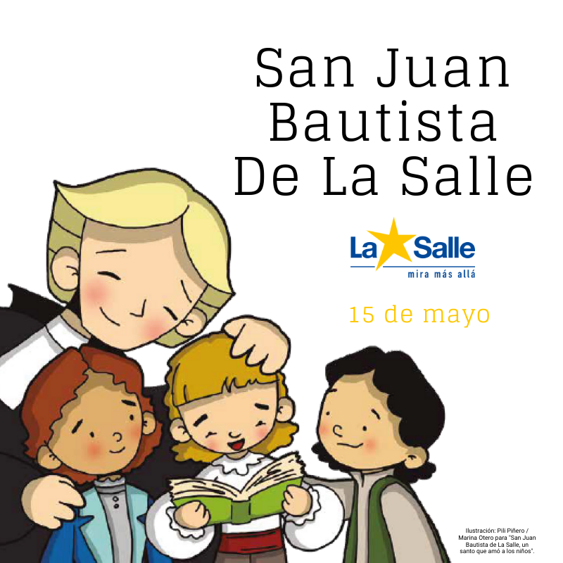  Sallesectormadrid auf    „ LaSalle   de mayo. Hoy, más que nunca, recordando a nuestro fundador, San Juan Bautista de La Salle, patrón de los educadores, renovamos nuestro compromiso con la misión que