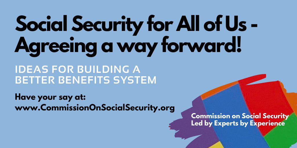 trustforlondon's tweet image. #COVID19 has shone a spotlight on a failing #BenefitsSystem. The #CommissionOnSocialSecurity w/ Experts-by-Experience wants to build a better one &amp;amp; has had a great response to their public consultation so far

🗣Have your say on the proposals until 30 Sep: bit.ly/CoSSweb