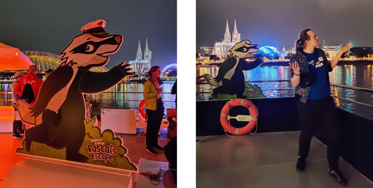 thegoodevilcom's tweet photo. 🕵️♂️🛳️ We have seen the Rascal yesterday on a boat in #Cologne. We chased it a bit, but lost sight in the end. If you find Rascal, send us a photo of his current location! We’ll forward the message to Squirrel & Bear!
#RascalsEscape #SquirrelBear #thegoodevil https://t.co/4wrnYJ2F2Q