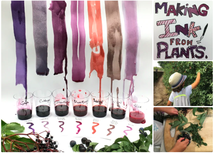 Jude_Pullen's tweet photo. A Nice Weekend Project: Making Ink at Home:
Use Kitchen Waste, or Berries/Plants from Outdoors.
https://t.co/afmFwpwedb
Also just won a little award on @instructables 😃 thx!
#kids #learningfromnature #makingink #chemistry #ink #citynature #urban #london https://t.co/4ShJSyMHug