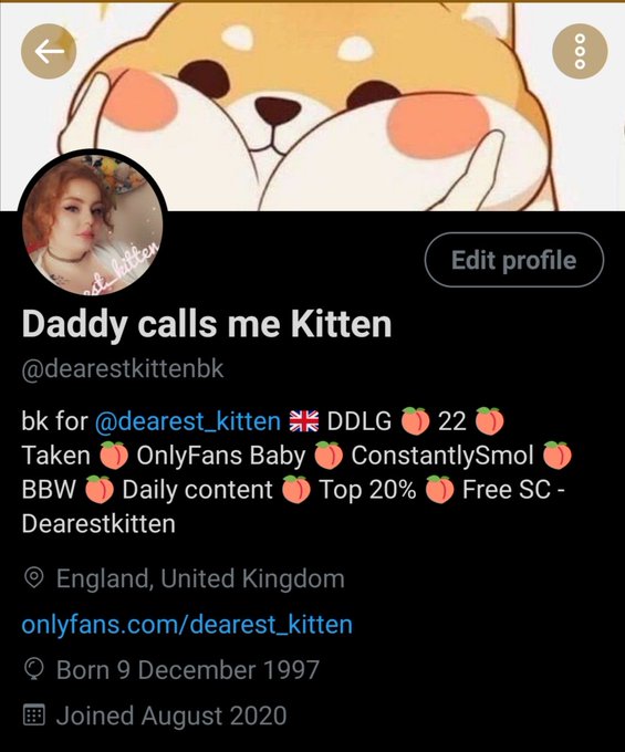 A little reminder to follow my BU acc @dearestkittenbk

💖 FB all SW 
💖Free Uncensored treat for those