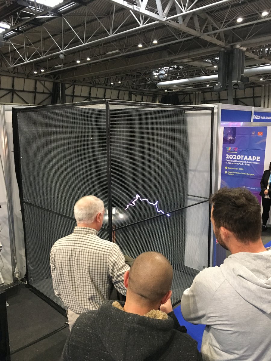 mtfxspecialfx's tweet photo. Usually at this time of the year, we're prepping ready for the number of exhibitions we visit. It's always great to meet new and current customers to discuss our weird and wonderful special FX.
Last year we had our musical tesla coil firing out lightning and songs to visitors. ⚡️ https://t.co/YwW3UHCAE0