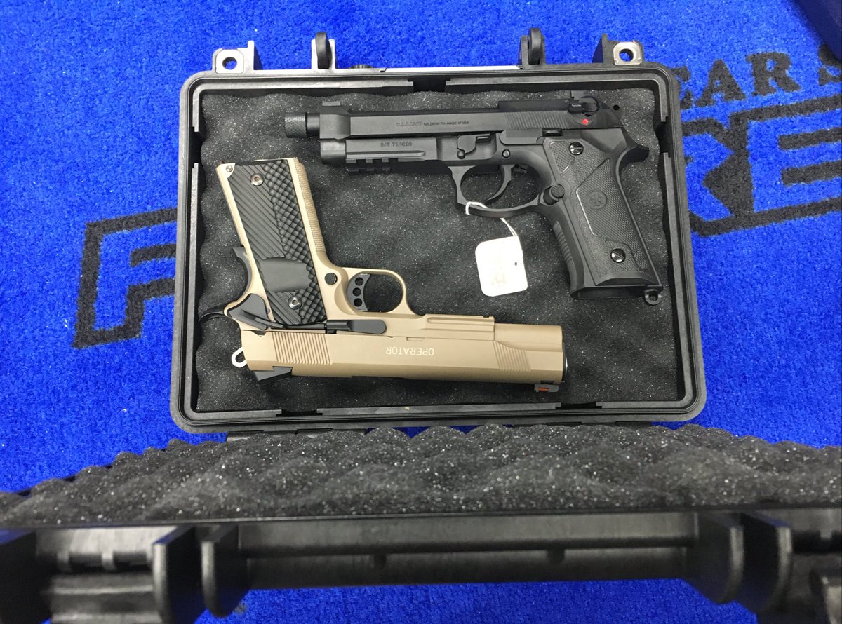 Fortressフォートレス Twitterissa ベレッタ純正 ハンドガンケースシリーズ入荷しました かっこいい銃はかっこいいケースに入れて保管しましょう T Co 116lxsw9tr