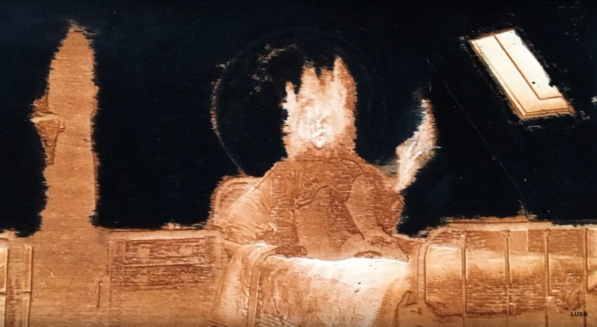 vexcavator's tweet photo. As image used for the Iain Sinclair - The house of the Lost London exhibition at #Gallery46 in 2017 that I'm pretty sure is by Brian Catling. The second image is a screenshot taken from the interview with Catling by Geoff Cox on Lush. https://t.co/SFZUrGmq3J https://t.co/aZwZMq27uV