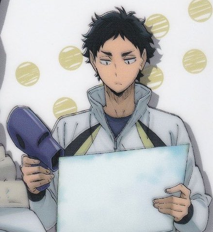 LOOK AT HIM BLOWDRYING BOKUTO’S PAINTING