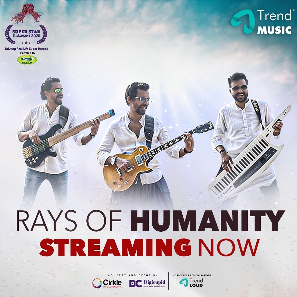 Trendloud's tweet photo. Tune into Rays of Humanity Anthem for #SuperstarEAwards2020 powered by @NimyleOfficial
https://t.co/suU3PnBkrH
@ranjithkg @aalaapraju
@RahulNOfficial
#SwitchToNimyle
@cirkleprevents @digicupid @Trendloud @trendmusicsouth @vikatan @radiocityindia @igtamil @makkaband https://t.co/HyvUmVP1rf