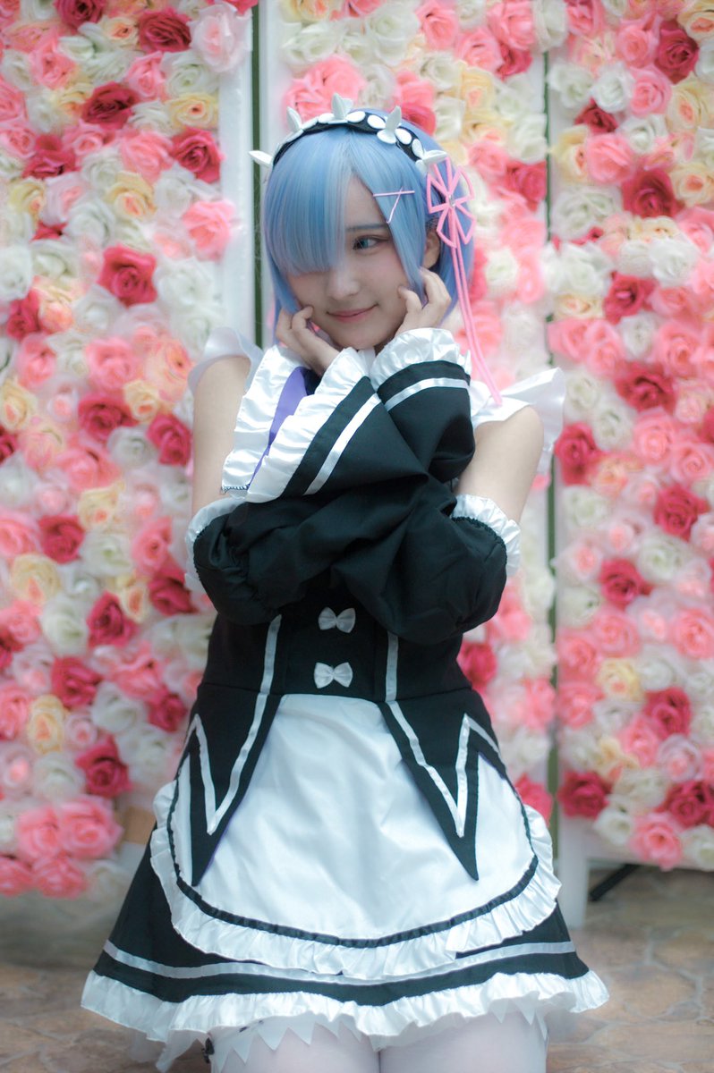 月野むん On Twitter Cosplay Re ゼロから始める異世界生活 レム サイトさん マシュマロ撮影会 スタジオアマレッティ コスプレ リゼロ レム
