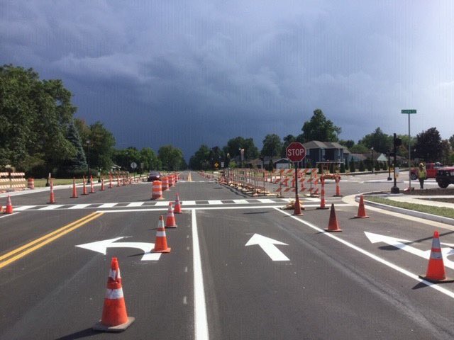 CityofSouthBend's tweet photo. ⚠️UPDATE on Corby-Rockne-Ironwood Intersection Project ⚠️ 

Ironwood Drive at the Corby-Rockne-Ironwood intersection has reopened; however, Corby Boulevard and Rockne Drive are still closed. https://t.co/u51kUS6Aq8