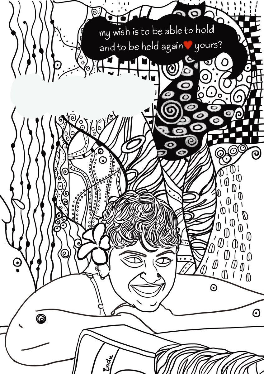 Will  be working on a project on gender based violence in intimate relationships & decided to do a side project. Drawing real folks as colouring pages. It's free as long as u use it for non commercial purposes & be respectful #CovidConversations. Download: ttps://gum.co/kHaSL