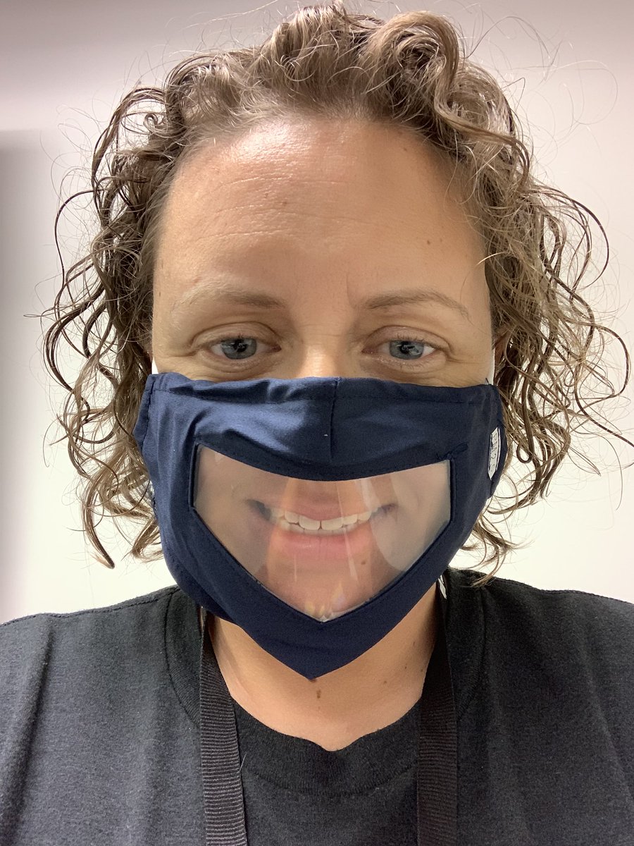 StephWhiteOG's tweet photo. Grateful for these masks so that our OG students can see proper mouth formation for letter sounds. @HilliardSchools https://t.co/sZ5KGcieJo