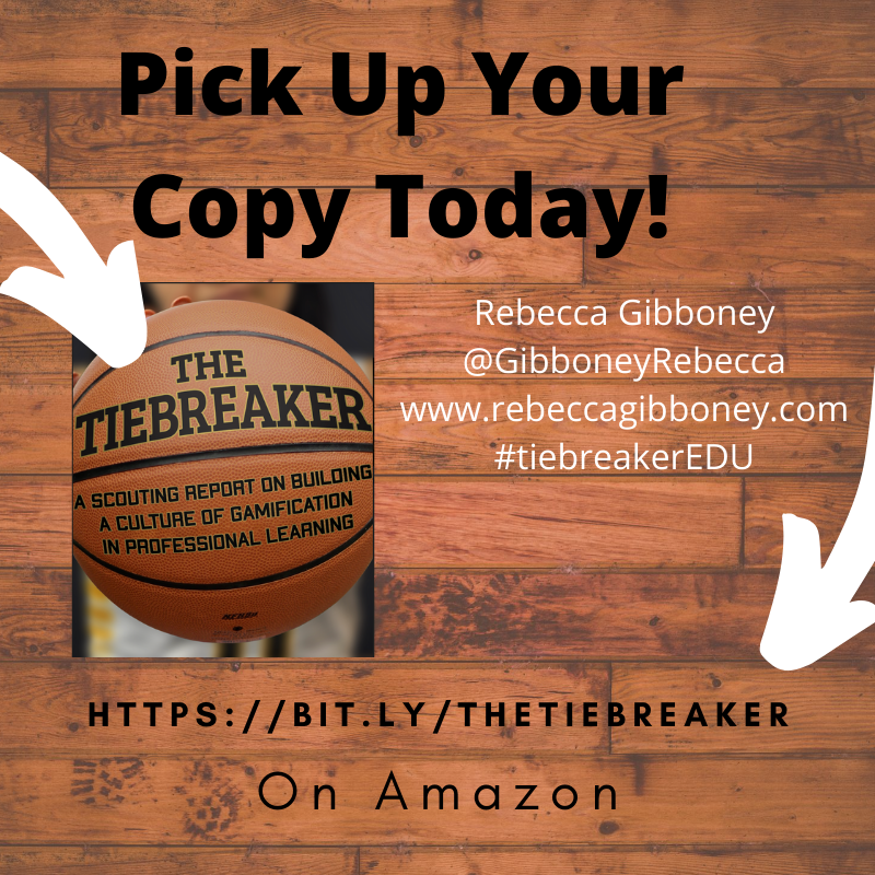 Never too late to get a copy of "The Tiebreaker" and learn how to build a culture of #gamification in #professionallearning! Perfect for administrators and teacher leaders

❗️Amazon: bit.ly/thetiebreaker
#tiebreakerEDU #edumatch #ktifamily #JoyfulLeaders #FeatureFriday