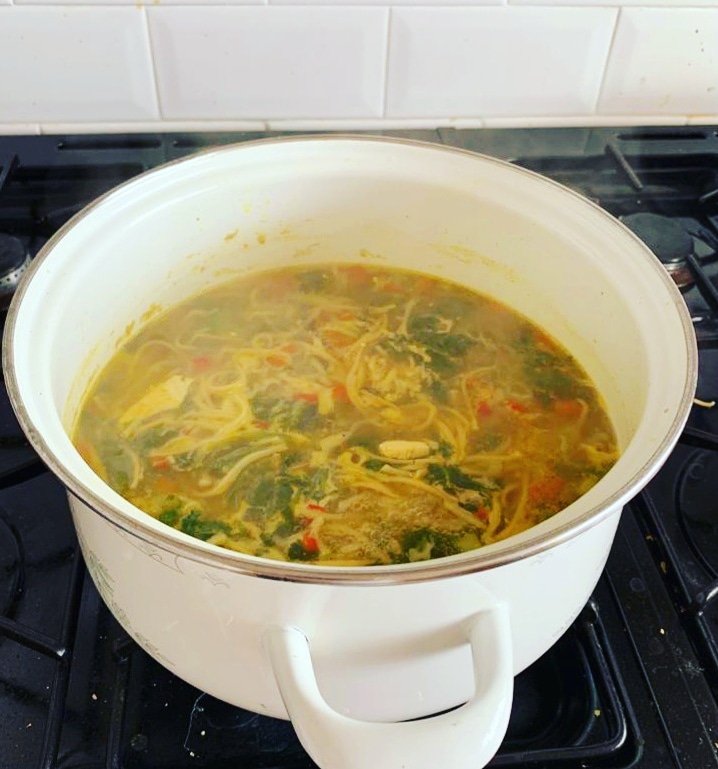 Its a massive pot of soup kind of day 😋 👌 😊 😍

#pregnancylife #babygirl #chickennoodlesoup #homemade #soupforthesoul #allforbaby