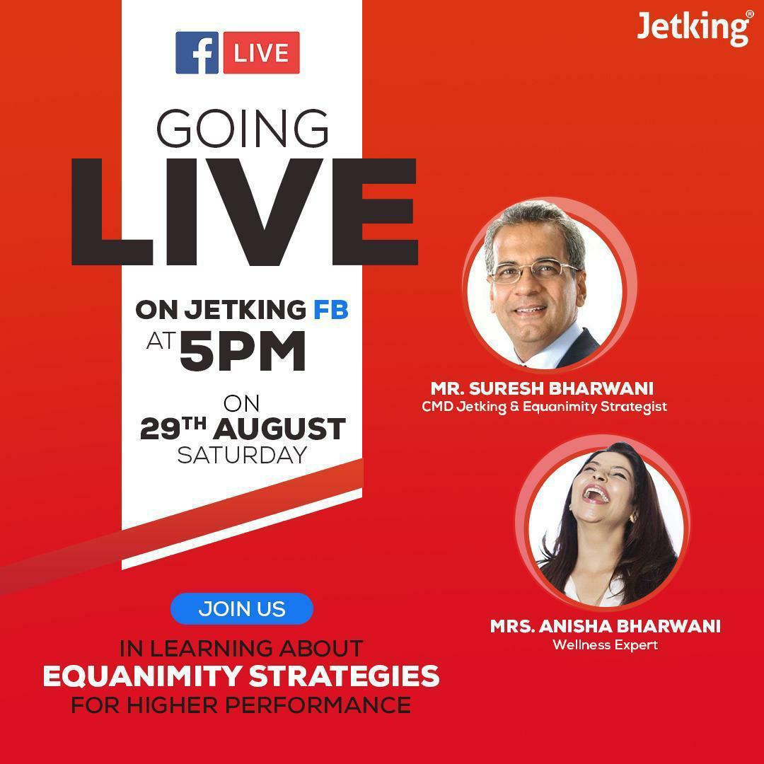 JetkingNoida's tweet photo. Join Our CMD tomorrow on FB Live and hear the words of Wisdom from a self made Icon.

#JetkingNoida #Jetking https://t.co/2uIgpqGp7h